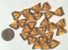 25 12mm Topaz Flat Triangle
